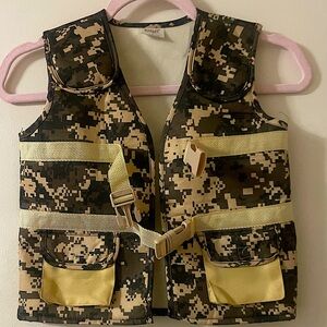 Child’s (Size 8) Spirit Costume Camouflage Utility Tactical Vest